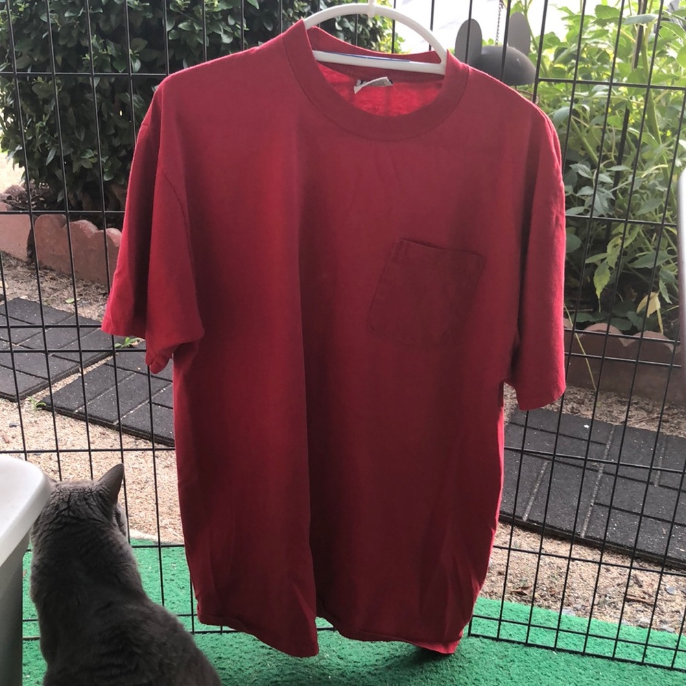 Key Elements Red T-Shirt size L Made in USA